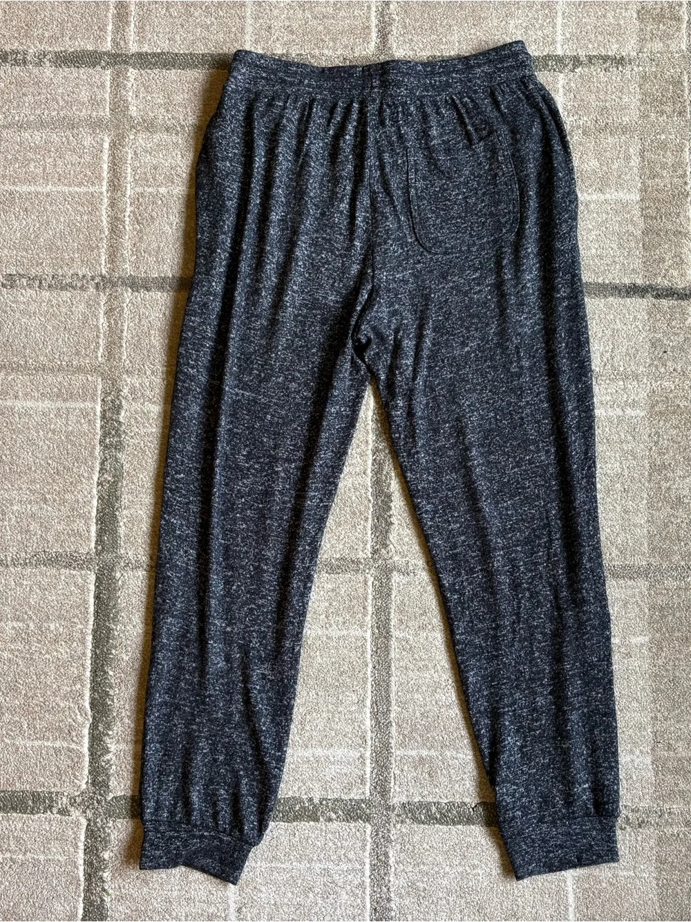 Quince Brushed Lounge Jogger Pants Charcoal NWOT Size Large